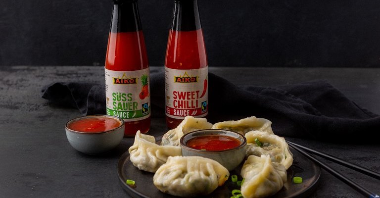 Rezept Jiaozi - asiatische vegetarische Teigtaschen mit Gemüsefüllung