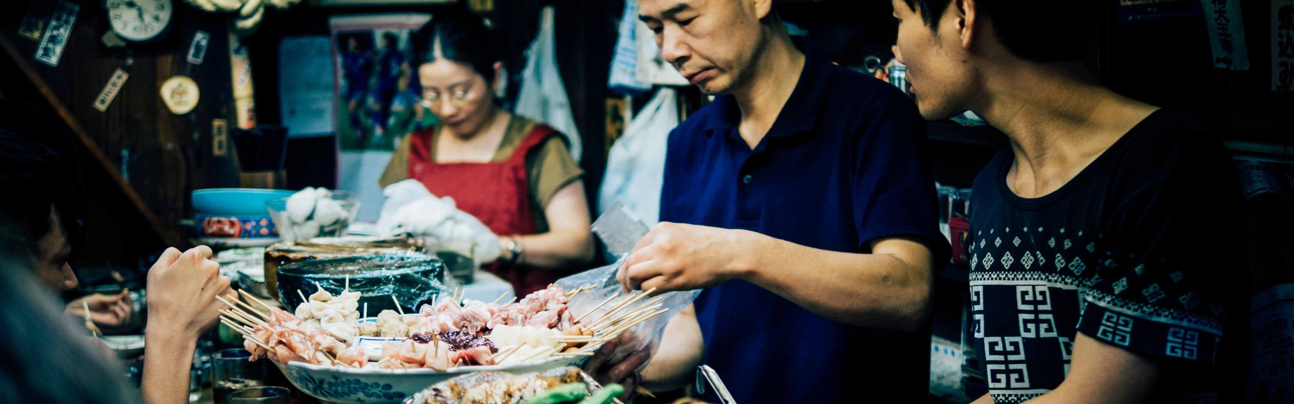 Foto Thailändische authentische Garküche und streetfood